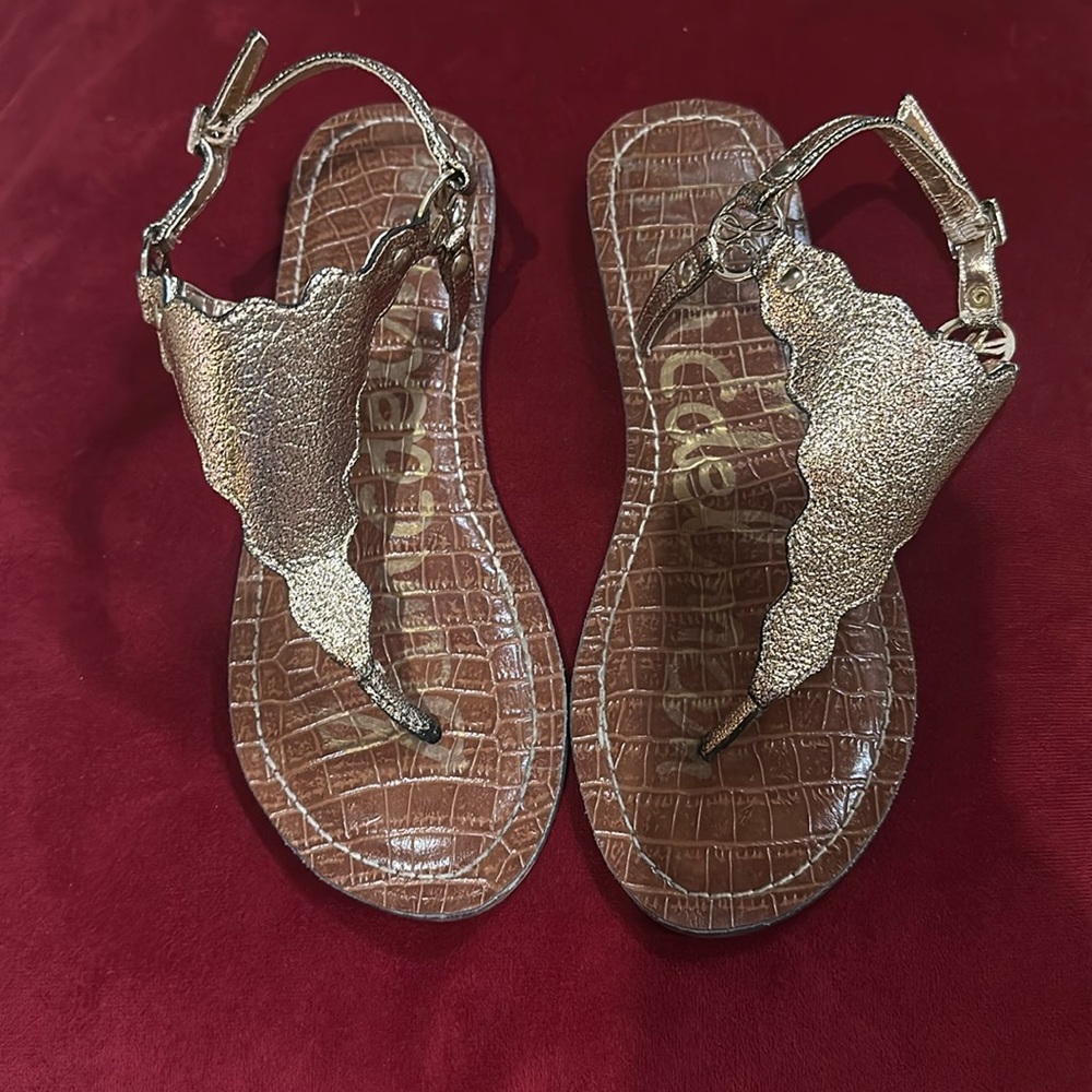 Sam Edelman bronze sandals
